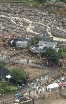(5)2 die, more than 10 missing in mudslides in Kyushu