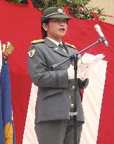 Woman company commander takes over in GSDF 10th Division