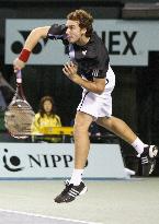 Latvia's Gulbis beats Czech's Stepanek at Japan Open tennis