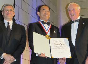 Nakamura attends U.S. academy prize ceremony