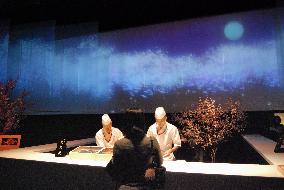 Visitors can enjoy famous sushi at Tokyo food art exhibition