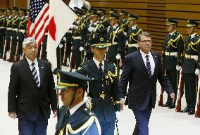 Japan, U.S. defense chiefs meet in Tokyo