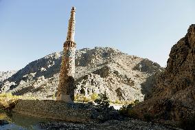 Minaret of Jam, World Heritage site, in danger of collapse