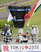 Olympic cauldron used in 1964 Tokyo Games relocated to northern Japan