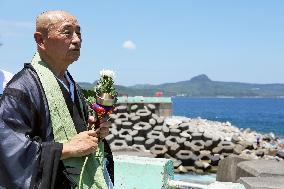 Japan priest mourns his father, others who died in Bashi Channel