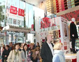 Belgium's first Uniqlo store opens in Antwerp