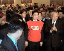 China's Vice President Hu in H.K.
