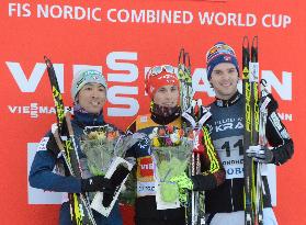 Germany's Eric Frenzel wins Nordic combined World Cup meet