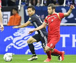 Japan vs Syria in World Cup Asian qualifiers in Saitama