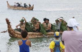 Boats set out on journey to replicate migration 30,000 years ago