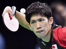 Olympics: Japan wins in table tennis team event