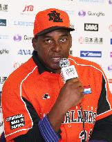 Dutch national baseball team manager Meulens