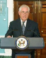 U.S. eying relisting N. Korea as terror sponsor: Tillerson