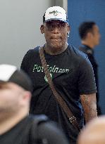 Ex-NBA star Rodman ends "very good trip" to N. Korea