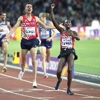 Athletics: Kenya's Kipruto wins men's 3,000m steeplechase at worlds