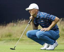 Golf: Spieth at British Open