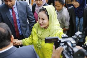 Wife of Malaysia's ex-PM Najib