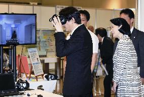 Japanese crown prince at sea festival