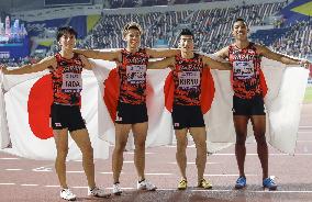 Athletics: Men's 4x100-meter relay at worlds