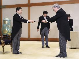 Imperial Palace ceremony for Order of Culture recipients