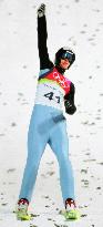 Norway's Bystoel wins normal hill ski jumping