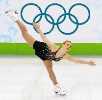 Canada's Rochette places 3rd in women's short program