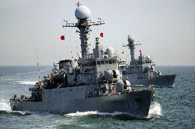 S. Korea holds antisubmarine drill off Taean