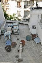 Parabola antennas in Iran