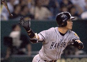 Tigers' Hiyama hits second homer against Giants
