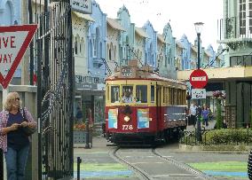 Tramcar runs in Christchurch area recovering from 2011 quake