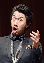 Japanese opera singer encourages 2011 quake victims with songs