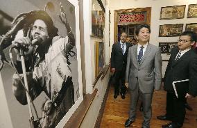 Abe visits Bob Marley Museum in Jamaica