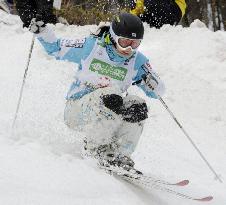 Ito comes in 2nd in women's dual moguls final
