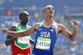 Olympics: Eaton in decathlon action