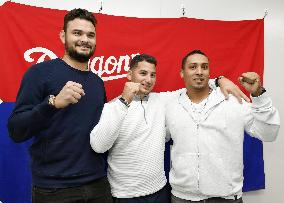 Baseball: Dragons introduce 3 new foreign players