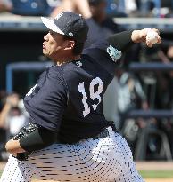 Yankees Tanaka marks 2 scoreless innings