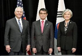 Japan-U.S.-S. Korea talks