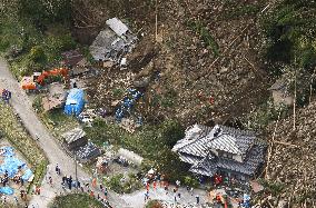 Landslide in Japan