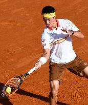 Tennis: Nishikori at Monte-Carlo Masters