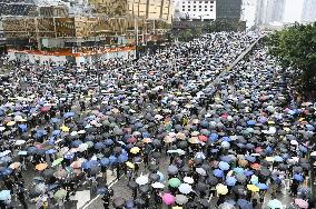 Hong Kong demonstration against extradition bill