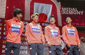 Athletics: Men's 4x100-meter relay at worlds