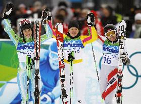 Germany's Rebensburg wins women's alpine skiing giant slalom