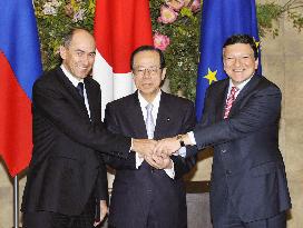 Japan, EU eye climate change, Tibet at Tokyo summit