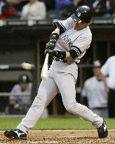 Yankees Matsui 2-for-4 against White Sox