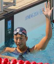 Terakawa advances to semis in 100m backstroke