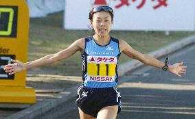 Japan's Shimahara finishes 2nd in Yokohama Women's Marathon