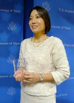 U.S. awards Japanese woman for empowering women