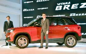 Maruti Suzuki unveils SUV at India motor show