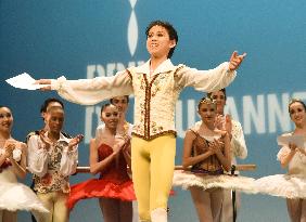 Japanese ballet dancer places 6th at int'l event