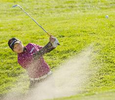 Golf: Nomura takes 3 stroke lead at Swinging Skirts